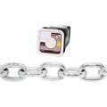 Baron Proof Coil Chain, 316 in, 150 ft L, 30 Grade, Steel, Zinc PC30316SP